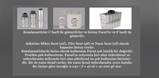 Kondansatör Birimleri – Çeşitleri kondansator-birimleri-cesitleri