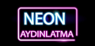 Neon Lamba Aydınlatma Sistemi neon-aydinlatma