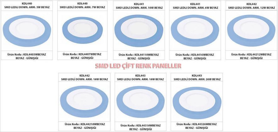 smledli-downlight-armatur-cesitleri