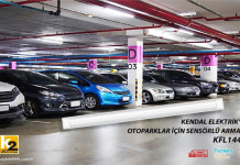 Otoparklar İçin Sensörlü Armatür