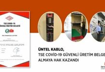 untel-kablo-tse-covid-19-guvenli-uretim-belgesi-aldi-1