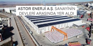 Astor Enerji A.Ş. Sanayinin Devleri Arasında Yer Aldı