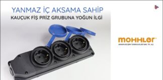 Yanmaz İç Aksama Sahip Kauçuk Fiş Priz Grubuna Yoğun İlgi yanmaz-ic-aksama-sahip-kaucuk-fis-priz-grubuna-yogun-ilgi