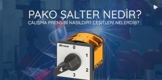 Pako Şalter Nedir? Çalışma Prensibi Nasıldır? Çeşitleri Nelerdir?