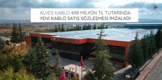 Alves Kablo 408 Milyon TL Tutarında Yeni Kablo Satış Sözleşmesi İmzaladı