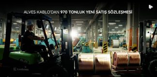Alves Kablo’dan 970 Tonluk Yeni Satış Sözleşmesi
