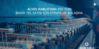 Alves Kablo’dan 450 Ton Bakır Tel Satışı İçin Stratejik Anlaşma