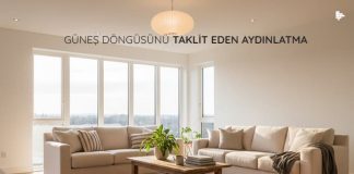 Güneş Döngüsünü Taklit Eden Aydınlatma