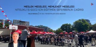 Meslek Meselesi, Memleket Meselesi: Nitelikli İş Gücü İçin Eğitimde Seferberlik Çağrısı