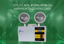 Serlite Acil Aydınlatma ile Karanlıkta Güvenli Çıkış