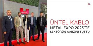 Üntel Kablo Metal Expo 2025’te Sektörün Nabzını Tuttu
