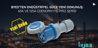 Byes’ten Endüstriyel Güce Yeni Dokunuş: 63a ve 125a Ceenorm Fiş-Priz Serisi